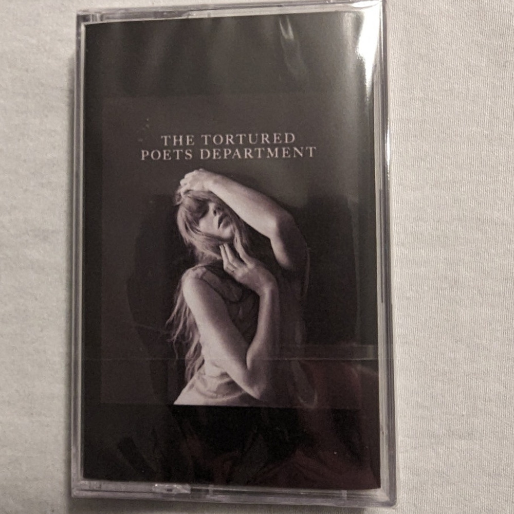 Taylor Swift The Tortured Poets Department Cassette Sealed TTPD The Black Dog